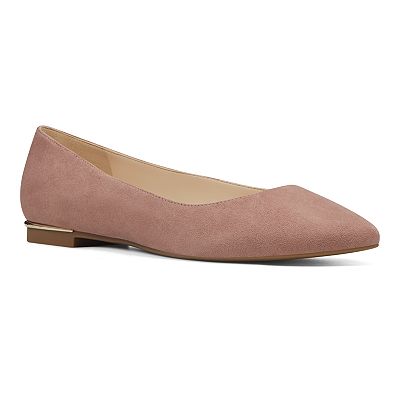 Nine west suede flats online