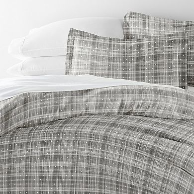 Home Collection Premium Ultra Plaid Duvet Cover Set