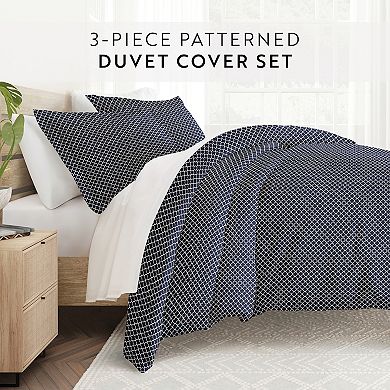 Home Collection Premium Ultra Lattice Duvet Cover Set