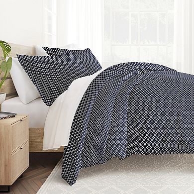 Home Collection Premium Ultra Lattice Duvet Cover Set
