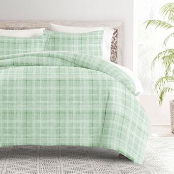 Home Collection Premium Ultra Soft Thatch Pattern Duvet Cover Set