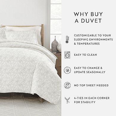 Home Collection Premium Ultra Paisley Duvet Cover Set