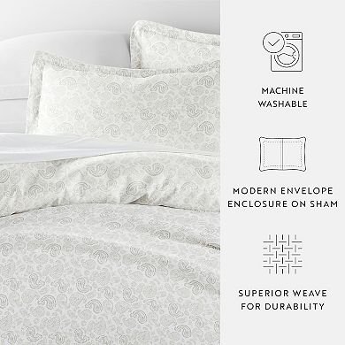 Home Collection Premium Ultra Paisley Duvet Cover Set