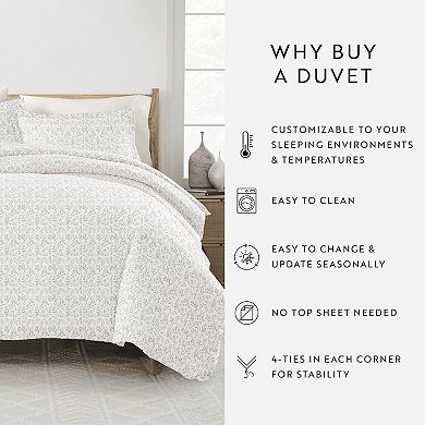 Home Collection Premium Ultra Vines Duvet Cover Set