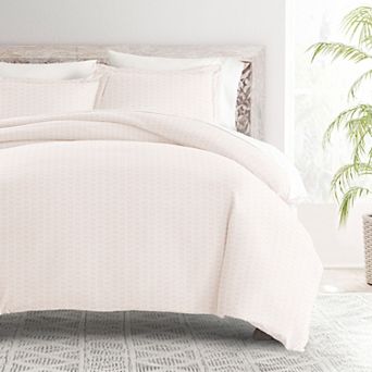 Home Collection Premium Ultra Soft Pink Pattern Duvet Cover Set