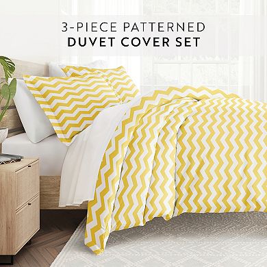 Home Collection Premium Ultra Chevron Duvet Cover Set