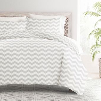 Home Collection Premium Ultra Soft Chevron Duvet Cover Set