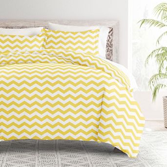 Home Collection Premium Ultra Soft Chevron Duvet Cover Set