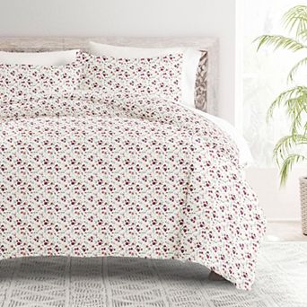 Home Collection Premium Ultra Soft Floral Duvet Cover Set