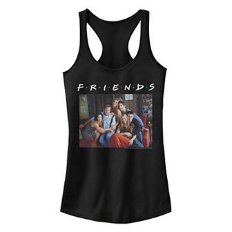 Juniors' Friends Classic Logo Group Graphic Tank Top