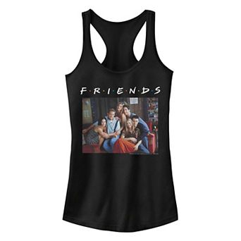 Juniors' Friends Classic Logo Group Graphic Tank Top
