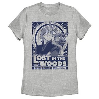 Disney's Frozen 2 Juniors' Kristoff & Sven Lost In The Woods Tee