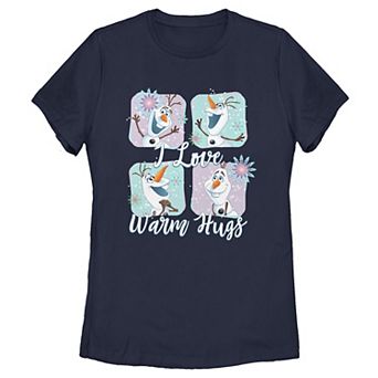 Disney's Frozen Junior's Olaf "I Love Warm Hugs" Tee