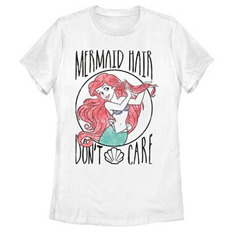 Disney's The Little Mermaid Juniors' Mermaid Hair Tee