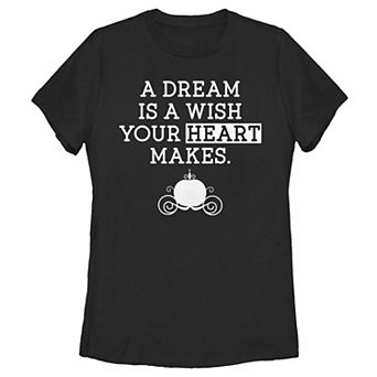 Disney's Cinderella Juniors' Dream Carriage Graphic Tee