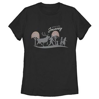 Disney's Frozen 2 "Believe In The Journey" Character Juniors' Tee