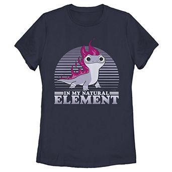 Disney's Frozen 2 Bruni Retro Lines Juniors' Tee