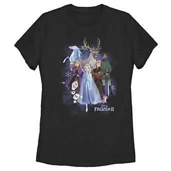 Disney's Frozen 2 Character Graphic Juniors' Tee