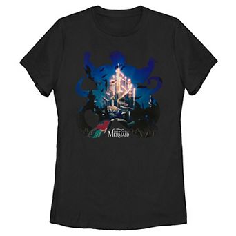 Disney's The Little Mermaid Ursula Silhouette Juniors' Tee