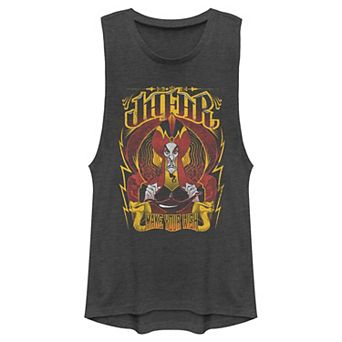 Disney's Aladdin Juniors' Jafar "Make Your Wish" Muscle Graphic Tank Top
