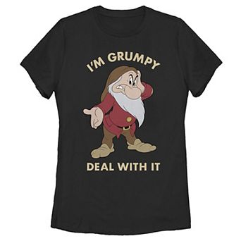 Disney's Snow White Juniors' "I'm Grumpy" Graphic Tee