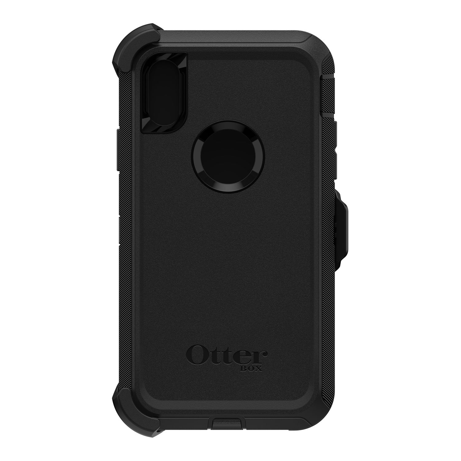 OtterBox Defender - Carcasa para iPhone Xs Max, color negro