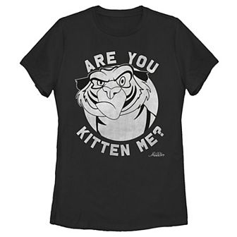 Disney's Aladdin Rajah Are You Kitten Me Juniors' Tee
