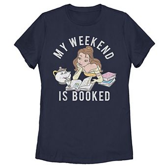 Disney's Beauty & The Beast Juniors' Belle Booked Tee