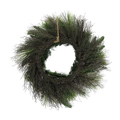 St. Nicholas Square® Natural Pinecone Faux Pine Needle Wreath