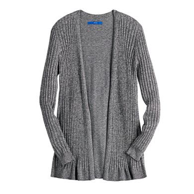 Women's Apt. 9® Essential Ribbed Cardigan