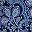 Blue Complex Floral