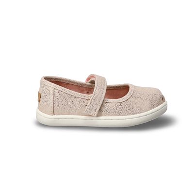 TOMS Iridescent Infant Toddler Girls Mary Jane Shoes