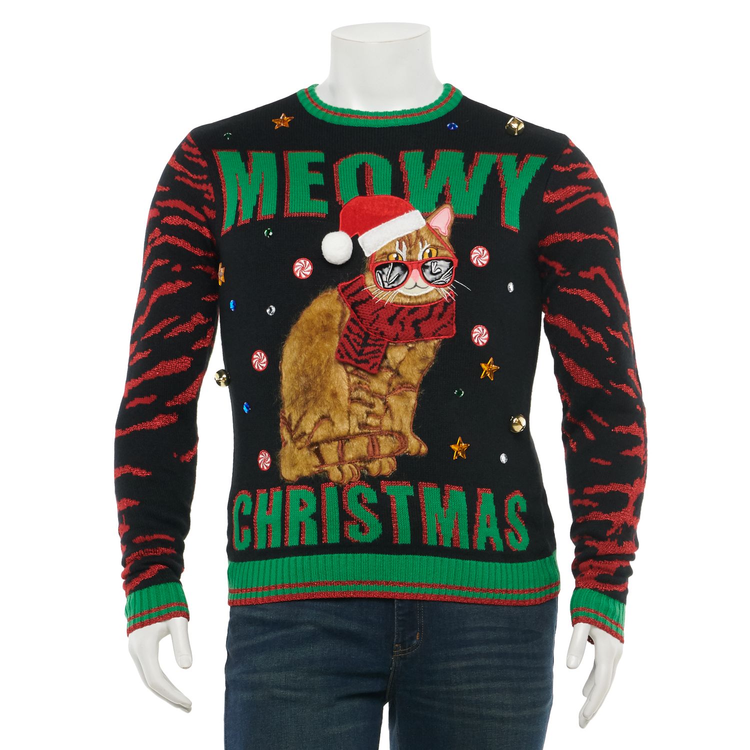 have a meowy christmas sweater