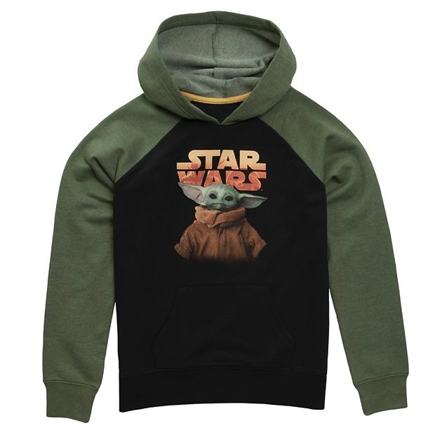 Boys discount yoda hoodie