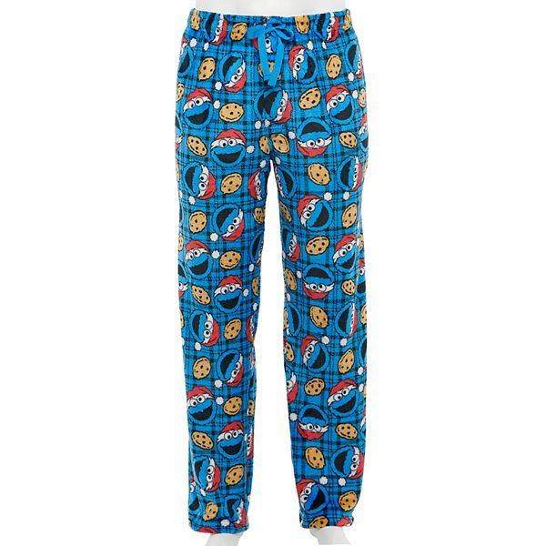 Men's Sesame Street Cookie Monster Sleep Pants