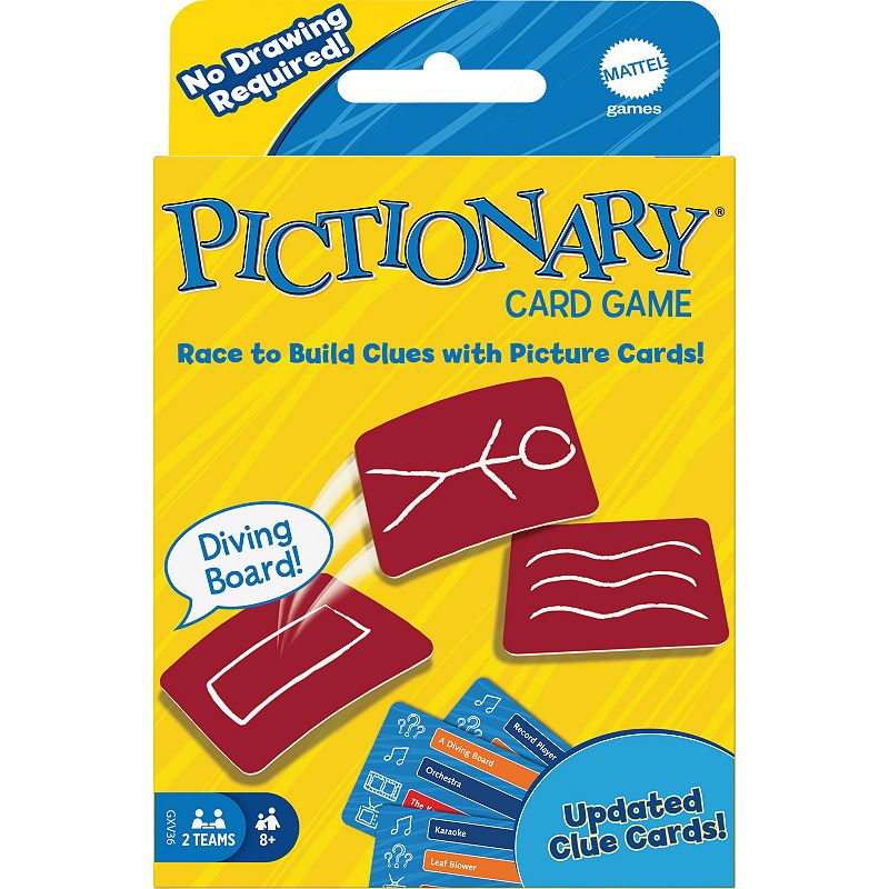 UPC 887961962758 product image for Mattel Pictionary Card Game, Multicolor | upcitemdb.com