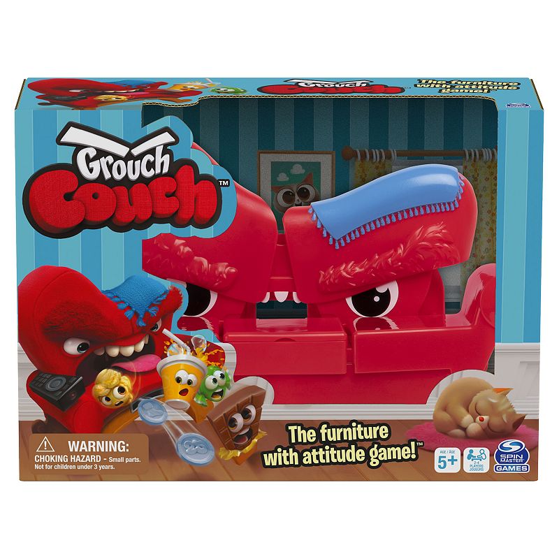 Grouch Couch  Furniture with Attitude Popular Funny Fast-Paced Board Game with Sounds  for Families and Kids Ages 5 and up