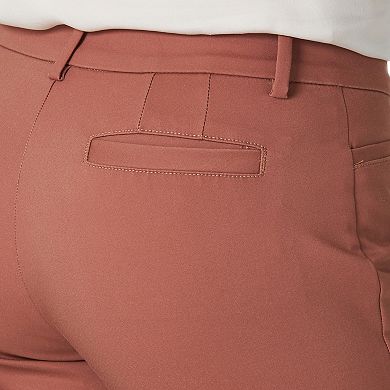 Petite Lee® Secretly Shapes Straight-Leg Pants