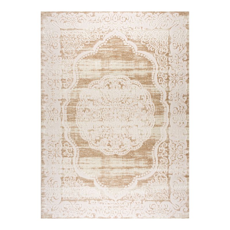 Art Carpet Karenia Medallion Rug, Beig/Green, 8X10 Ft