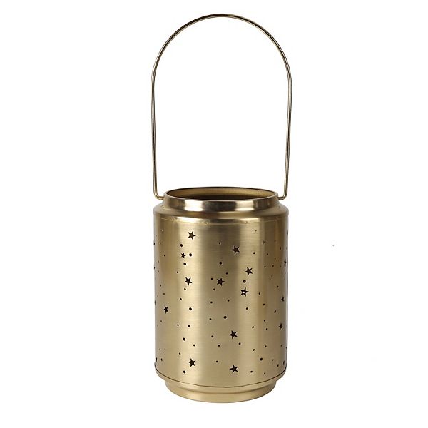 St. Nicholas Square® Large Star Gold Lantern Decor