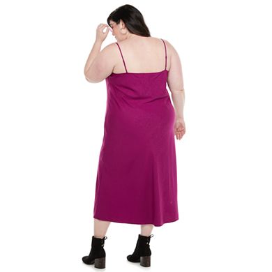 Plus Size EVRI™ Satin Slip Dress