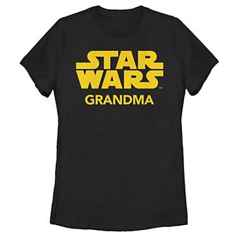 Star Wars Grandma Classic Title Logo Tee