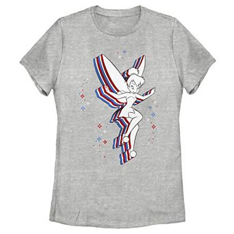 Disney's Peter Pan Tinkerbell Americana Juniors' Tee