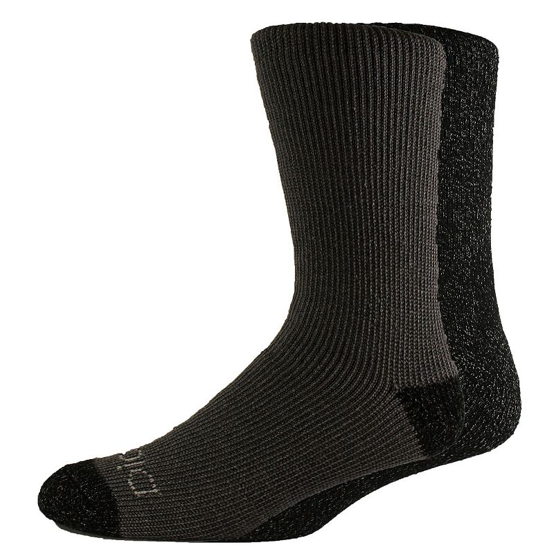 UPC 737899628014 product image for Men's Dickies 2-pack Heavyweight Charcoal-Fiber Thermal Crew Socks, Size: 6-12,  | upcitemdb.com