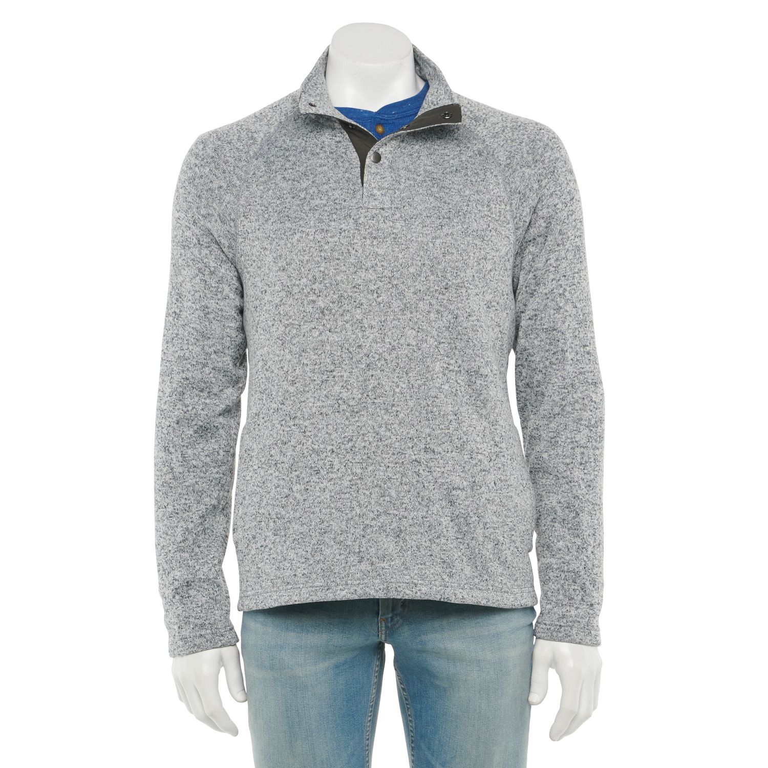 kohls mens mock turtleneck