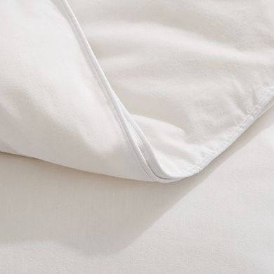 Dream On All Seasons White Goose Down Fiber Gusseted Comforter