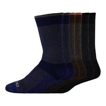 Men's Dickies 6-pack Work Dri-Tech Max Cushion Crew Socks