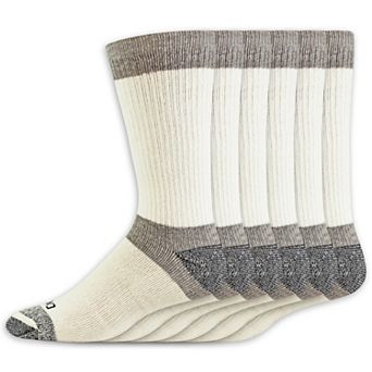 Men's Dickies 6-pack Work Dri-Tech Max Cushion Crew Socks