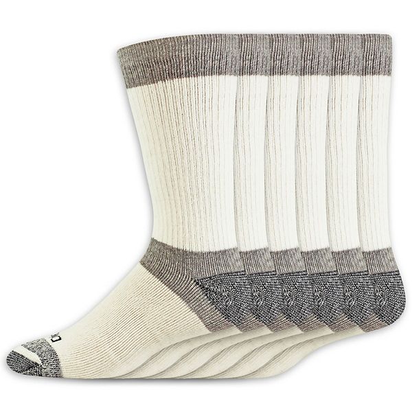 Essentials Men's Performance Cotton Cushioned Athletic Crew Socks, 6  Pairs, Grey/White, 6-12 : : Clothing, Shoes & Accessories