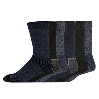 Men's Dickies 6-Pack Trekker Outdoor Moisture-Control Crew Socks